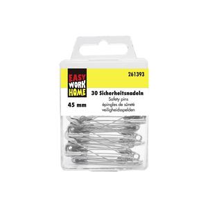 Easy Work Pack of 30 Safety <b>Pins</b> 12-Piece Unit Essential for Needlework Safety - Product Image 2