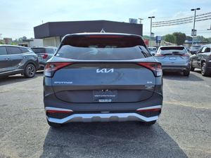 สีเทาสะอาด2025 Kia Sportage HYBRID LX AWD ใช้กับเบาะผ้าแพคเกจพรีเมี่ยมระบบนำทางบลูทูธซันรูฟ - Product Image 4