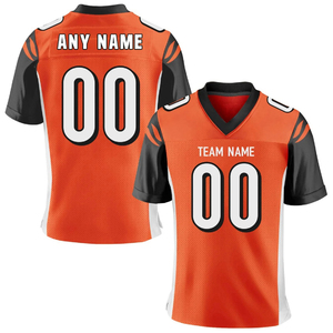 Uniforme de Fútbol Americano de Gran Tamaño, Tela de Malla Estilo Retro, Ajuste Personalizado, Ideal para Eventos - Product Image 2