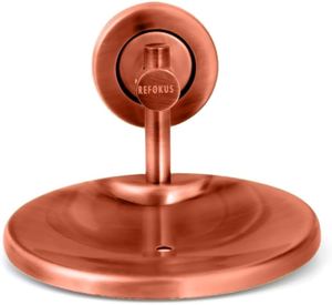 Jabonera 2 en 1 de acero inoxidable con soporte para vaso Soporte para jabón Soporte para cepillo de dientes/Accesorios de baño-Montaje en pared (oro rosa) - Product Image 4