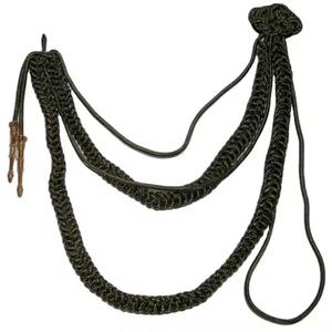 Prix de gros Coton Casual Jaune Fil Torsadé Épaule Cordons Officier Uniforme Tactique Aiguillette Uniforme Accessoires - Product Image 1