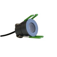 Kit de 6 mini projecteurs LED pour véranda, toit ouvrant, avec câble de 5 m, télécommande et éclairage encastré IP65 pour extérieur