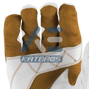 Guantes de Bateo de Béisbol de Primera Calidad con Palma Interior de Cuero Cabretta para un Swing Preciso y un Agarre Confiable - Product Image 5