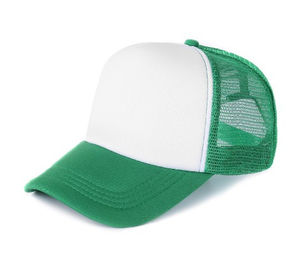 Ropa deportiva Lisa gorra de béisbol de malla de 6 paneles bordado Snapback Panel Sombrero estilo deportivo gorras de hombre en blanco - Product Image 2