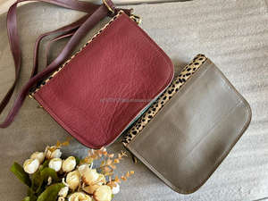 Sac à main Vintage pour femme de haute qualité Western élégant multi-recyclé imprimé Animal fourrure cuir sac à bandoulière Nylon coloré serrure côté - Product Image 5