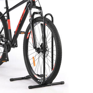 Soporte de suelo para bicicleta interior/exterior compatible con bicicletas de 16 "-29", soporta neumáticos de hasta 2,8 ", estante estable que ahorra espacio - Product Image 2