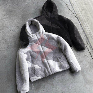 Chaqueta de Forro Polar Sherpa Personalizada al por Mayor, Chaqueta Informal Unisex con Cremallera Larga, Prenda Exterior de Alta Calidad Personalizable - Product Image 5