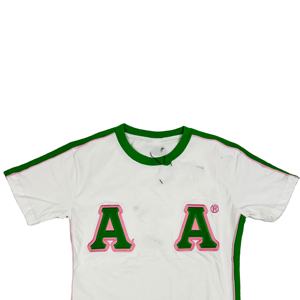 Camiseta Alpha Kapa Alpha de algodón de manga corta para hombre, camiseta holgada de color sólido para verano - Product Image 4