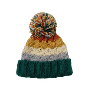 หมวกบีนนี่แฟชั่นคุณภาพสูงสไตล์ใหม่ สวมใส่สบาย อุ่นในฤดูหนาว หมวกไหมพรมถัก 2026 - Product Image 2