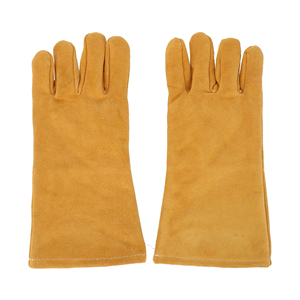 Gants de soudage en cuir de vachette de taille personnalisée, poignées confortables et résistantes, gants de soudage tendance protecteurs - Product Image 2