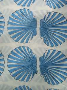 Jaipuri Hand Block Printed Fabric, Cotton Natural Color Hand Made Garment Fabric Damask Print SSTHPVCC07 - Product Image 5