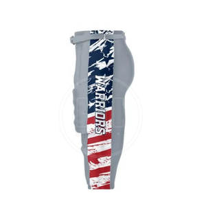 ชุดกีฬาแห้งเร็วชุดอเมริกันฟุตบอลออกแบบได้ตามต้องการสีพื้นระบายอากาศได้ดีไซส์ใหญ่พิเศษ - Product Image 6