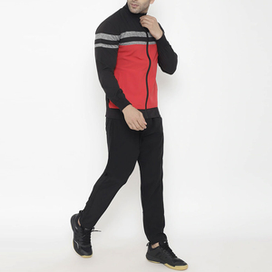 Survêtement en molleton technique en coton à deux couleurs, uni, pour hommes, vente en gros, survêtement de sport personnalisé en gros - Product Image 2