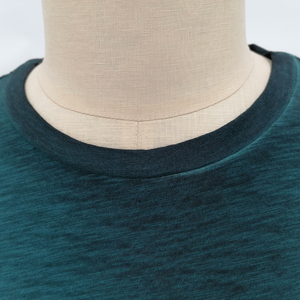 T-shirt en jersey personnalisé pour homme, coupe classique, col rond, délavage vieilli, manches courtes, été, basique, séchage rapide, anti-boulochage, vente en gros - Product Image 3