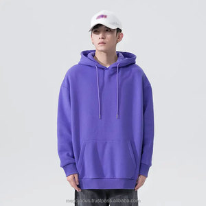 Pulls à capuche personnalisés pour hommes et femmes Sweatshirts en molleton vierge avec impression de logo brodé en polyester lourd motif 3D - Product Image 3