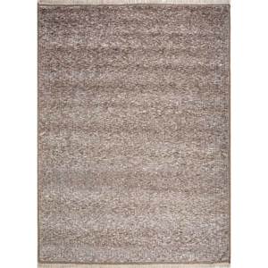 พรมขนสัตว์ถักมือ AKWT-1059 สีเบจน้ำตาลลายนามธรรม พรมปูพื้นห้องนั่งเล่นรูปทรงสี่เหลี่ยมผืนผ้า พรมปูพื้นปูพื้นบ้านและรถยนต์ - Product Image 1