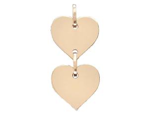 Nouveau pendentif coeur de créateur avec diamants ronds en moissanite blanche Bijoux en argent élégants Collier Cadeau - Product Image 3