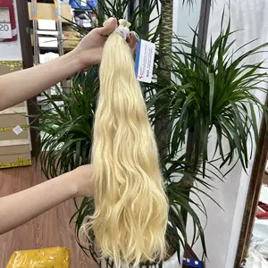 베트남 최고의 공급업체 인간 처녀 머리 대량 머리 연장 인모 연장