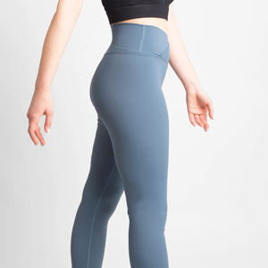 Top vente femmes Sport Push Leggings taille élastique pantalons d'entraînement de gymnastique avec motif solide taille moyenne Yoga Leggings pour Fitness - Product Image 2