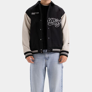 Nouvelle veste universitaire tendance à boutons, veste universitaire personnalisée en gros, veste universitaire vierge, style universitaire américain, veste de baseball, veste de lettreman - Product Image 5