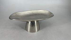 Bandeja de Metal Plateada y Dorada Hecha a Mano para el Hogar, Bandeja de Servicio para Hotel, Bandeja de Almacenamiento, Vajilla Decorativa - Product Image 6