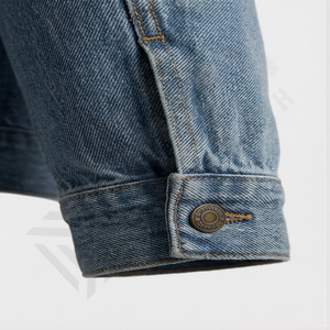 Chaqueta Vaquera Urbana para Hombre, Ropa de Calle, Diseño Personalizado Disponible, Ajuste Moderno, Chaqueta Ligera - Product Image 6