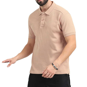 Polo de haute qualité pour hommes, impression de logo personnalisé et couleur unie brodée pour les vêtements de travail de style T-shirt polo de qualité supérieure - Product Image 6