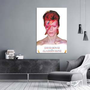 Modern Style David Bowie <b>Poster</b> Aladdin Sane Wall Art on Paper - Product Image 3