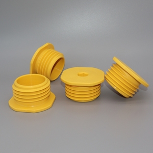 Nam ren Nylon tuyến cáp vít cuối Bìa Nhựa Màu Vàng Vít ren ống cắm - Product Image 5