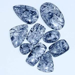 Pinolith naturel Jaspe Pierres précieuses en vrac Vente en gros Pinolith Jasper Cabochon Pierre précieuse Belle pierre précieuse pour la fabrication de bijoux - Product Image 3