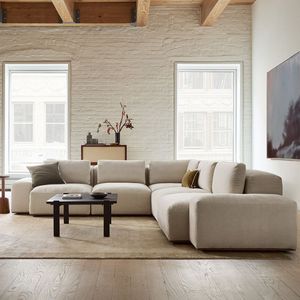 A New <b>Modern</b> and Simple Fabric Inflatable <b>Sofa</b> <b>Bed</b> Sectional Set for Apartment Living Room - Product Image 4