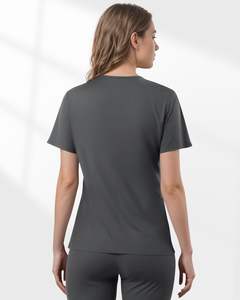 Hombres Mujeres Unisex Scrub Uniformes Conjuntos Logotipo Personalizado Médico Hospital Scrubs Médicos Enfermeras Scrub Trajes al por mayor - Product Image 4