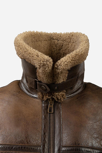 Vestes en cuir formelles élégantes de haute qualité avec col montant et logo avant écologique et imperméable - Product Image 6