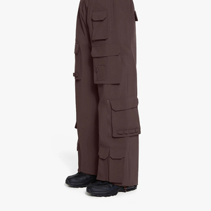 กางเกงวอร์มทรงขากว้างผ้าไนลอนสำหรับผู้ชายกันลมน้ำหนักเบากันลมสำหรับบุรุษกางเกงวอร์มสไตล์วินเทจออกแบบได้ตามต้องการ - Product Image 3