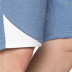 Pantalones cortos de gimnasio cómodos para hombre, cintura elástica, bolsillo, ropa de entrenamiento teñida Lisa para culturismo, ropa de artes marciales MMA - Product Image 2