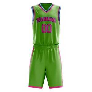 Uniforme de Baloncesto Deportivo Ligero de Último Diseño en Diferentes Colores, Cómodo, de Tela Suave de Poliéster 2025 - Product Image 3