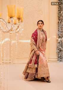 Modern Anarkali Fancy Palazzo Set Western Embroidery Work Suit Multi-Thread Sequence Embroidery Moti Work Ruffles Lace - Product Image 4