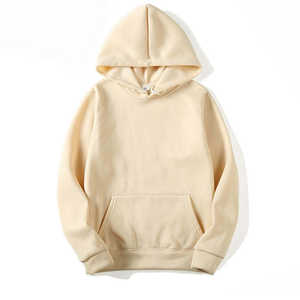 Sudadera con capucha de algodón de gran tamaño para hombre moda de invierno con logotipo de bolsillo de canguro - Product Image 5