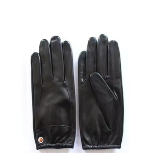 Real Leather Warm Winter <b>Women</b> Leather <b>Gloves</b> Winter Warm Black Fashion <b>Women's</b> PU <b>Touch</b> <b>Screen</b> Leather <b>Gloves</b> From Pakistan - Product Image 6