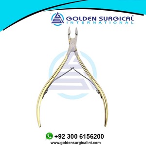 Coupe-cuticules pour pédicure et manucure, pince à ongles, ciseaux en acier inoxydable extrêmement tranchants, dissolvant de cuticules - Product Image 6