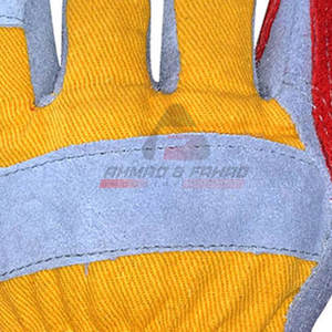 Gants de travail personnalisés en cuir acrylique résistant à la chaleur, coupe-vent, à doigts complets, pour l'extérieur, gants de sécurité d'hiver, vente directe - Product Image 4