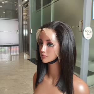 Vietnamese Virgin Raw Human Hair <b>Wig</b> 13x4 Frontal with Transparent Lace Bone Straight Natural Color <b>for</b> <b>Black</b> <b>Women</b> Wave Style - Product Image 3