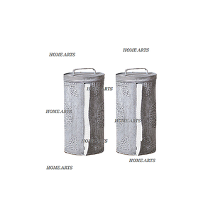 Porte-serviettes en papier galvanisé avec base en bois, qualité supérieure, forme personnalisée, porte-serviettes à bas prix - Product Image 3