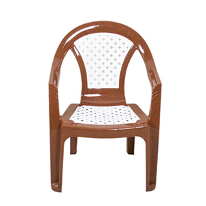 Durable Lightweight <b>Stackable</b> PP Plastic Armchair with Ventilated Backrest and Armrests for <b>Garden</b>, Cafe, Street Food Eeatery - Product Image 5