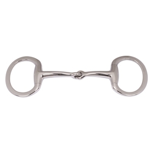 MARQUE ZONE Bouche de liberté de langue d'oeuf en acier inoxydable de haute qualité avec lien incurvé fabriqué équestre - Product Image 6