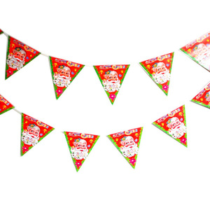 <b>Paper</b> Triangle <b>Bunting</b> for Christmas Diwali & Back to School Decorations - Product Image 1