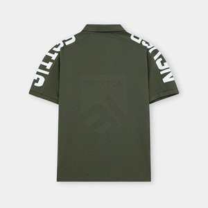 Camiseta de Hombre Ligera de Alta Calidad, Personalizada OEM, Transpirable, de Algodón, Color Sólido, Manga Corta, Informal, de Verano, Tejido de Punto - Product Image 2