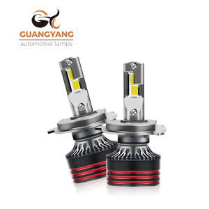 HUACAN Chips H4 H7 H11 9005 bombilla de <span class=keywords><strong>faro</strong></span> Led con ventilador Luces LED de coche de alta potencia M8 PRO IP68 a prueba de agua 60W 6*51 - Product Image 5