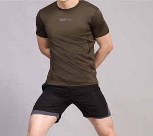 กางเกงมวยเอวสูงกางเกงมวย MMA เอวสูงแห้งเร็วแบบถักกันน้ำใส่วิ่งออกกำลังกายโลโก้ได้ตามต้องการ - Product Image 5