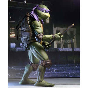 Figurine Donatello des Tortues Ninja 1990 à l'échelle 1/4, nouvelle figurine de 5 cm, modèle de personnage, accessoires pour les fans d'anime - Product Image 1